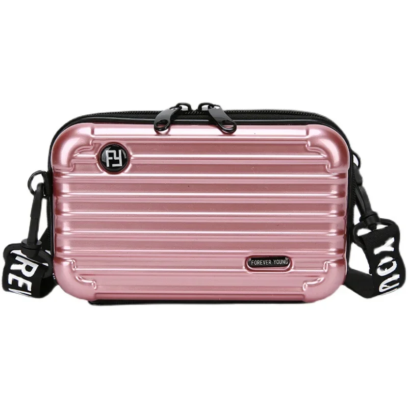 Sac de maquillage à coque rigide pour femme, mini boîte, sac à main pour fille, sac de rangement portable pour PC, petit sac à bandoulière initié, 7 pouces, nouveau