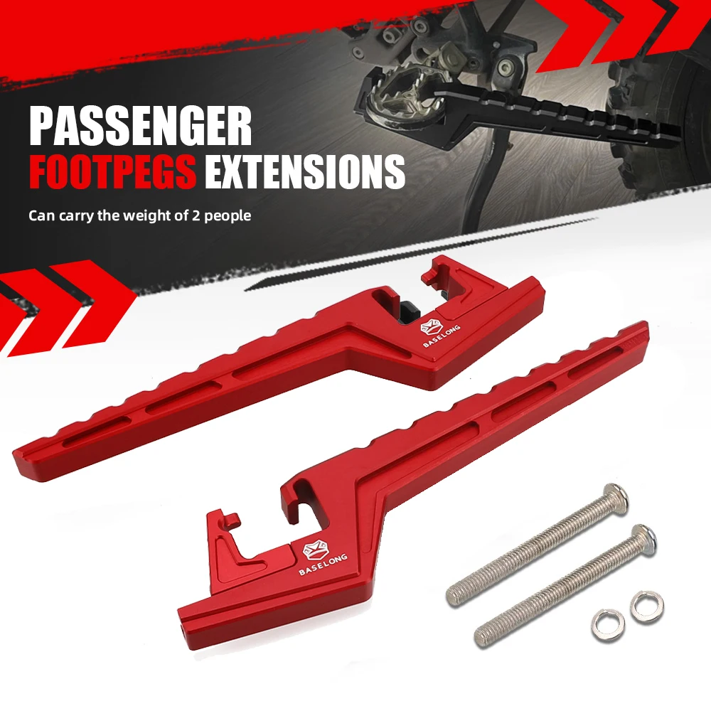 

Footrests Extension Foot Pegs For Honda CRF150R CRF230F CRF150F CRF250X MR250 RIEJU MR250 300 PRO Passenger Footrest Accessories