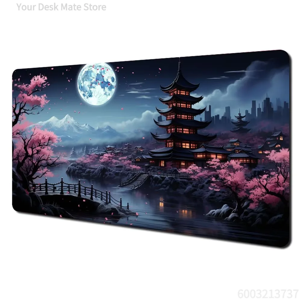 Digital Art Fantasy Landscape Design Large Mouse Pad Desk Mat Gaming Mats Desk Accessories Office Mousepad Table Mats Mauspad