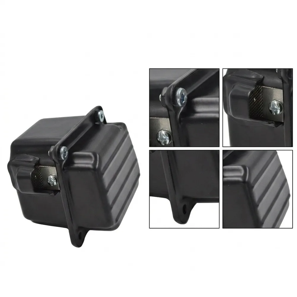 Muffler Replacement for chainsaw Muffler Robust Metal Construction High Performance Flow Reduced Back Pressure For 034 Model