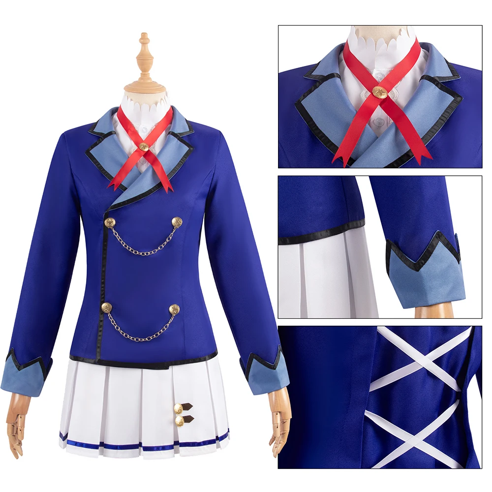 Anime Aikatsu Hoshimiya Ichigo Cosplay Costume Uniform Suit Woman Coat Shirt Skirt Party Stage Clothes Halloween Costume