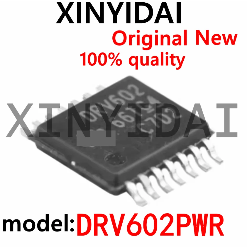 

1Pcs New Original DRV602PWR TSSOP-14 DRV602 With Differential Input 2Vrm DirectPath™ Noise-Free Variable Input Gain Line Driver
