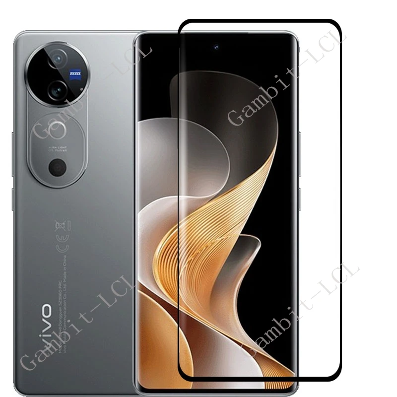 4 قطعة ثلاثية الأبعاد كامل منحني الزجاج المقسى ل Vivo V40 Pro 5G طبقة رقيقة واقية على VivoV40Pro VivoV40 V40Pro 6.78 "غطاء واقي للشاشة