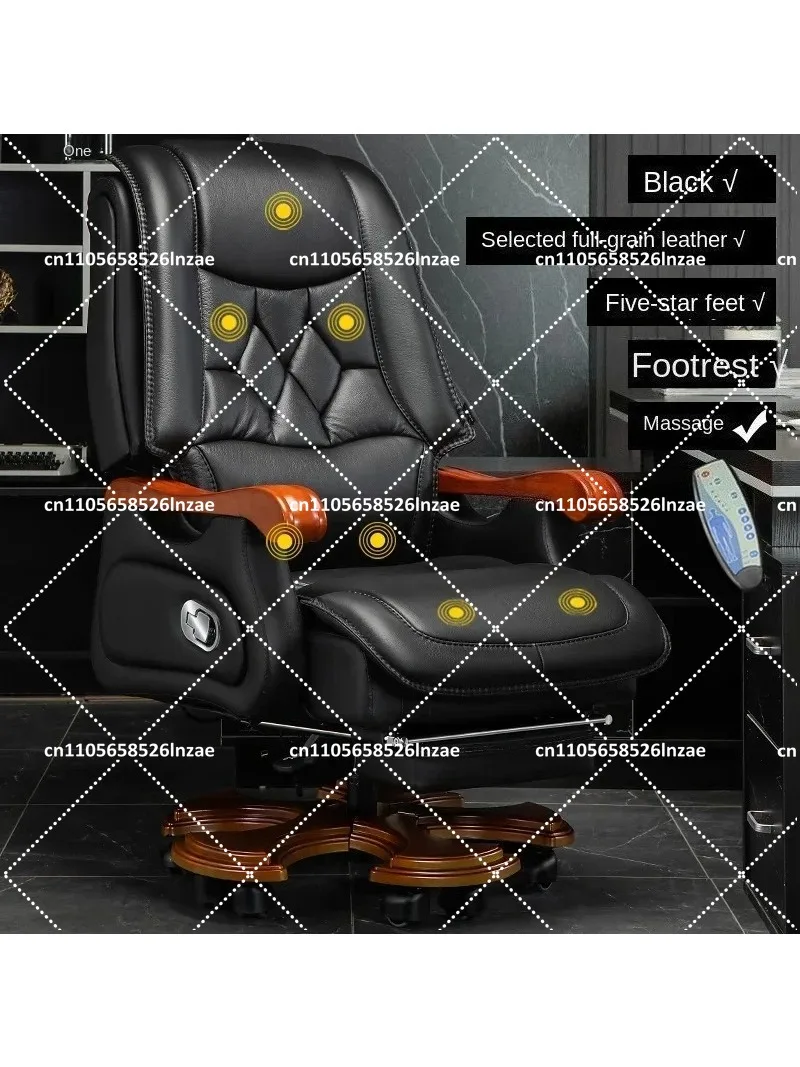 Modern Swivel Recliner Chair for Bedroom Office Lounge, Leather Chaise Lounge Chair with Padded Seat, Home Furniture
