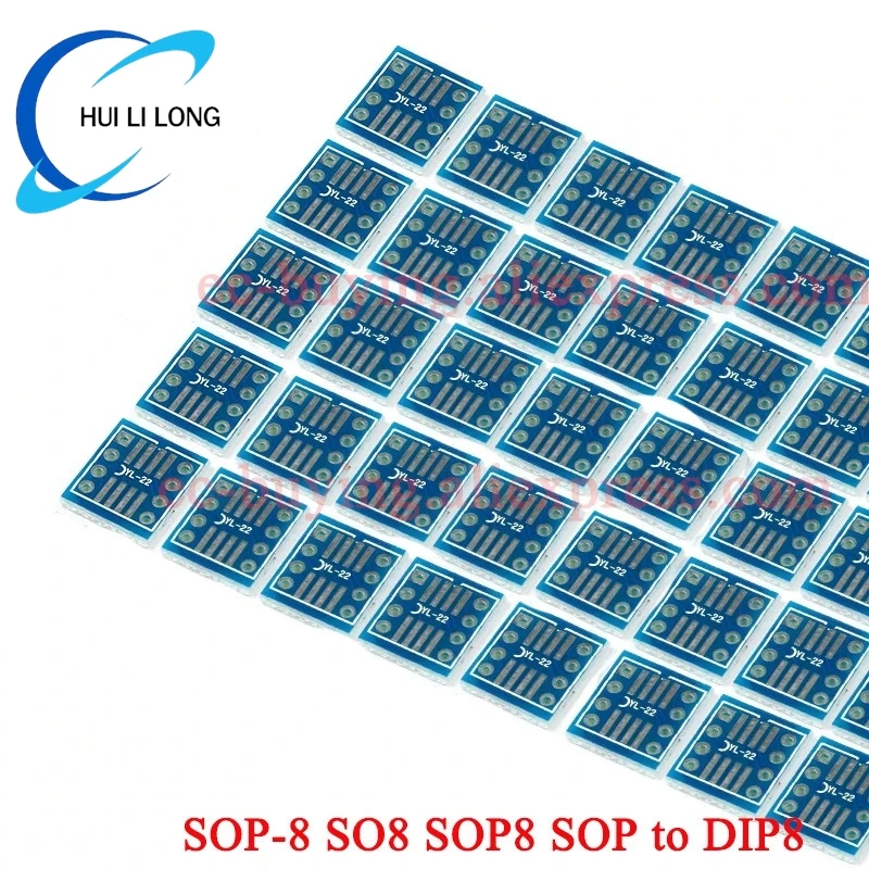 50 قطعة/2 قطعة SOP8 SO-8 SO8 SOP-8 إلى DIP8 محول لوحة دارات مطبوعة محول نقل لوحة MSOP8 SOIC8 TSSOP8 SSOP8 SOP بدوره DIP المقبس #1