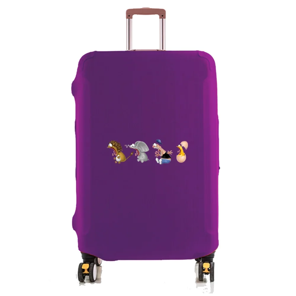 Stretch Luggage Cover 2022 Travel Accessories Cartoon Printed Trolley Suitcase Dust Cover 18\'\'-32\'\'Protective Travel Bag Covers