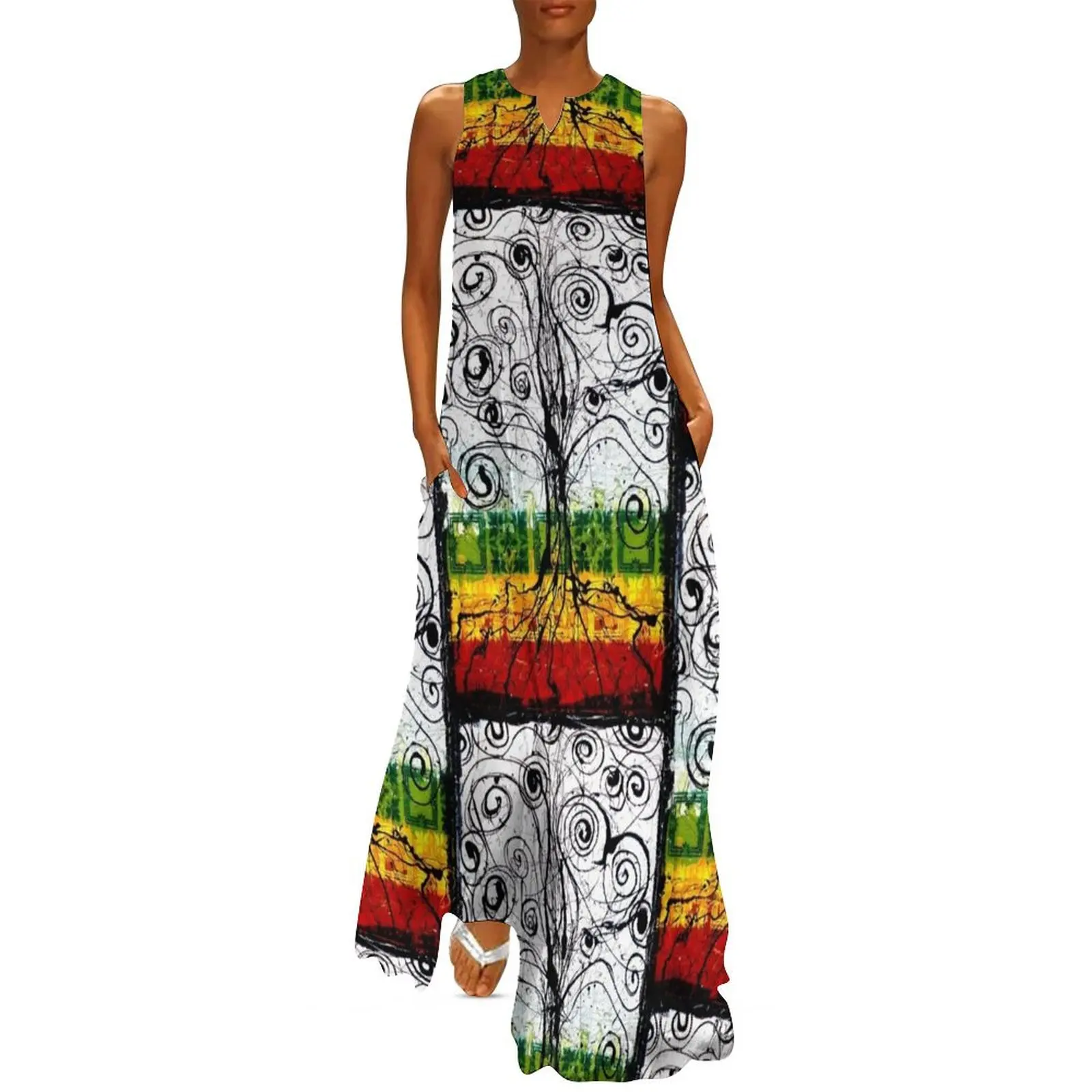 

Rasta Tree Long Dress long dress women summer dress summer 2025 women prom dresses 2025