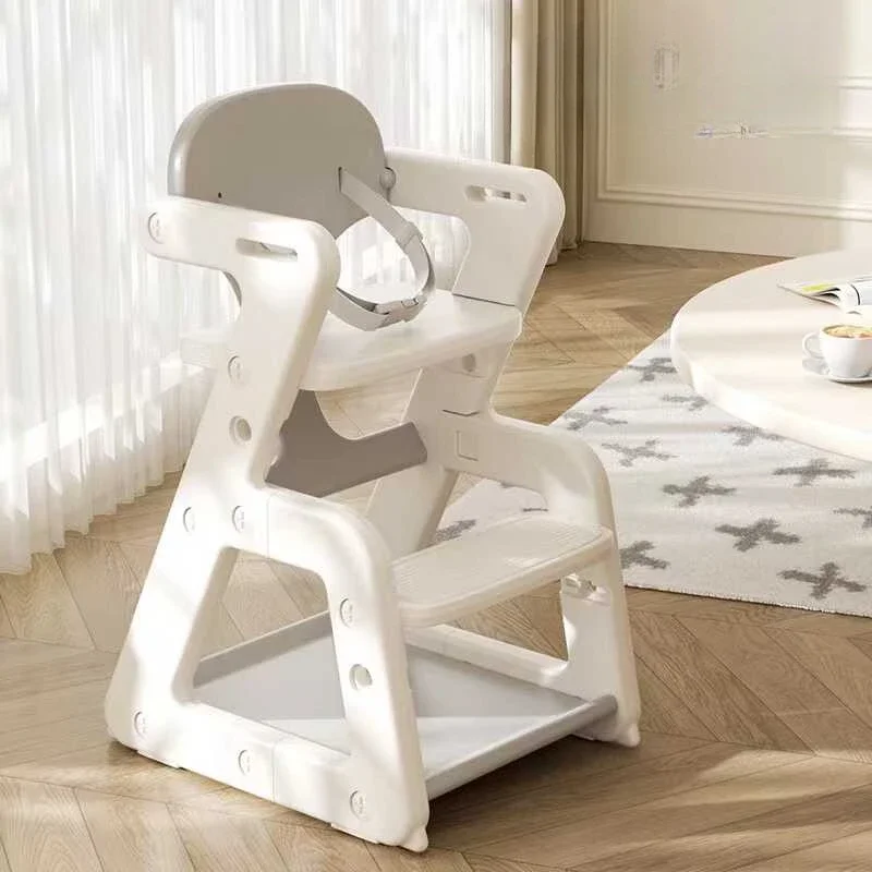 High Chairs for Babies Toddlers Plastic Baby High Chair Heighten Backboard Design Infant Baby Feeding Chair for Eating Baby Seat