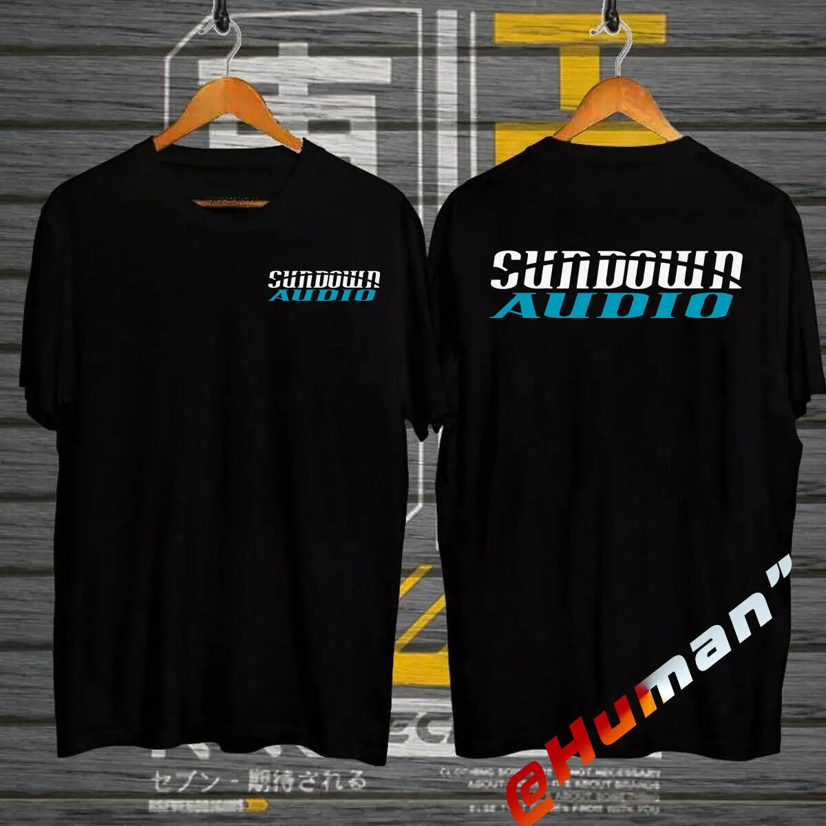 SUNDOWN AUDIO Basshead 2 Side Logo T-Shirt size S-5XL Free Shipping USA