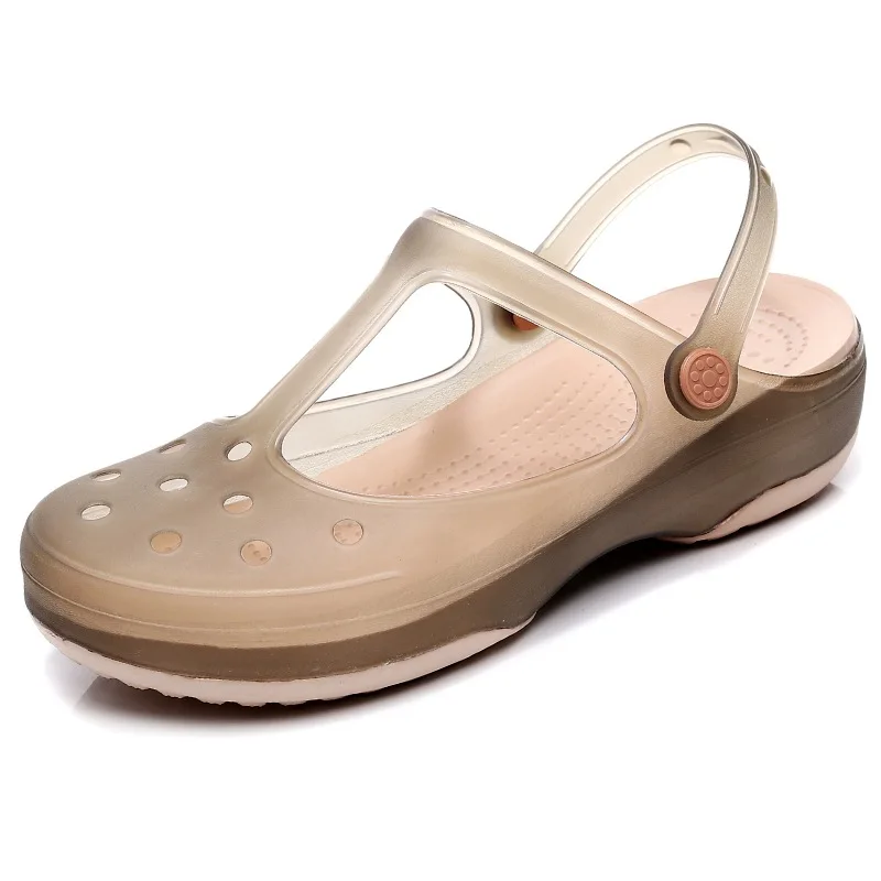 Zoccoli da donna zoccoli da spiaggia pantofole traspiranti sandali da donna scarpe di gelatina scarpe da giardino carine zoccoli per ragazze 2024