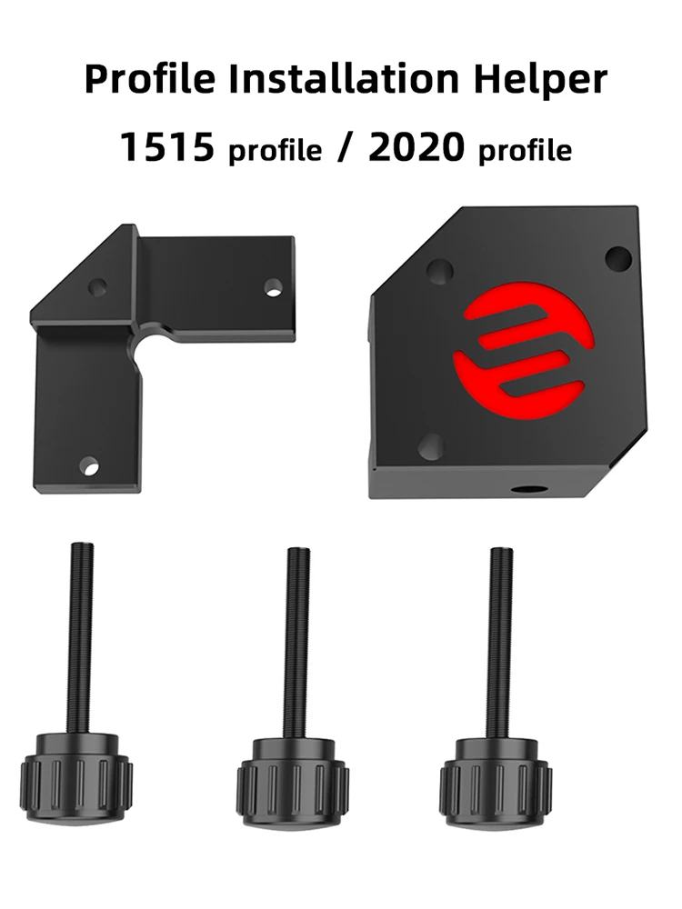 FYSETC CNC Wszystkie metalowe linijki kątowe 15/20 Pomocnik instalacji profilu do drukarki 3D Voron V0 2,4 mikrona Widelec do sałatek Rigrat — zdjęcie produktu 7
