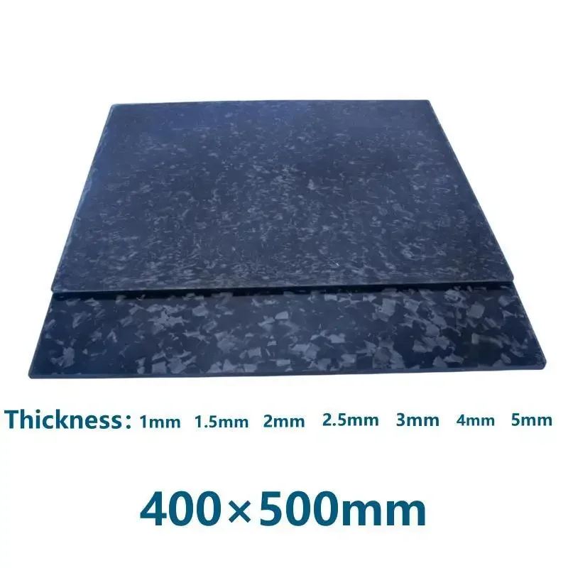 

400x500mm Marble Texture Surface Carbon Fiber Plate Sheet Glossy Forged Carbon Fiber Plate CFK Carbon Sheet