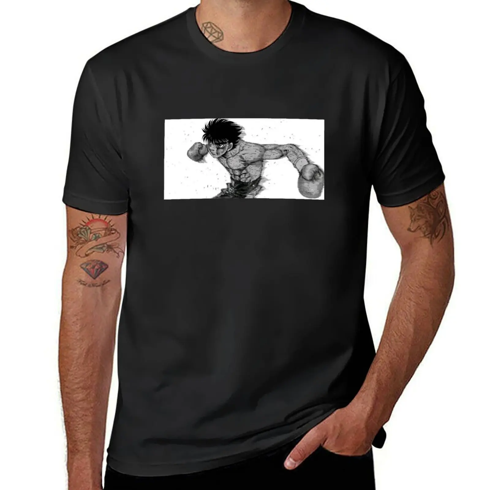 Ippo - hajime no ippo T-Shirt Short sleeve tee plus sizes men graphic t shirts