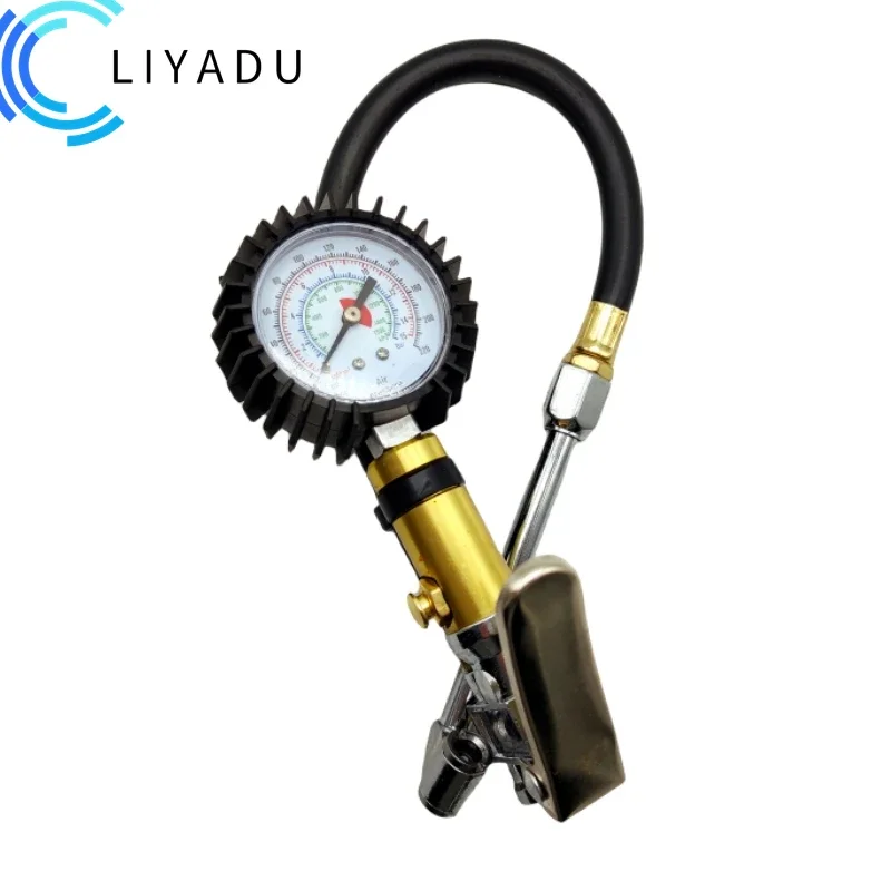 1 PCS Air Pressure Gauge Test Tool Automotive Products Hand Held Tire Inflator Professional Tire Inflator Pump With Handheld 