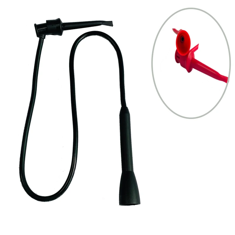 Multimeter-Messleitungen, Kabel, 2 mm Buchse, Miniatur-Schnell-IC-Testclip – Detail 11