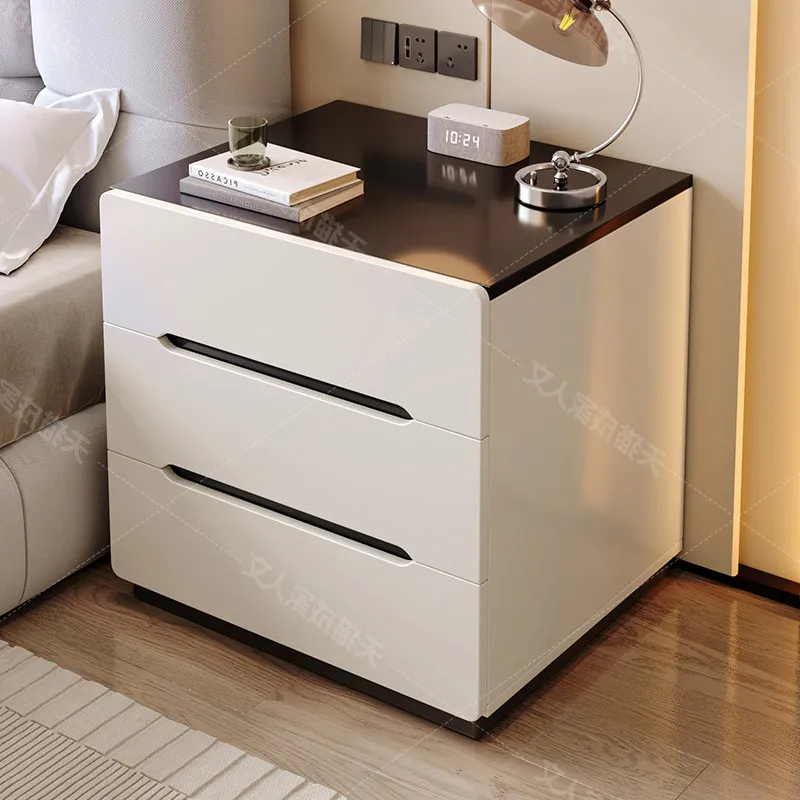 Mesitas de Noche de Lujo con Cajones, Librero, Archivadores, Gabinetes, Mesita de Café, Decoración Moderna, Muebles de Salón