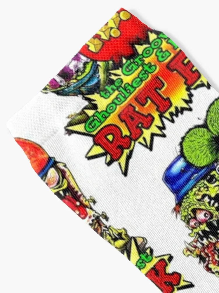 rat fink , hot rod , vintage , best stickers, funny stickers,funny tshirt,funny Socks bright garter funny sock Socks Man Women's