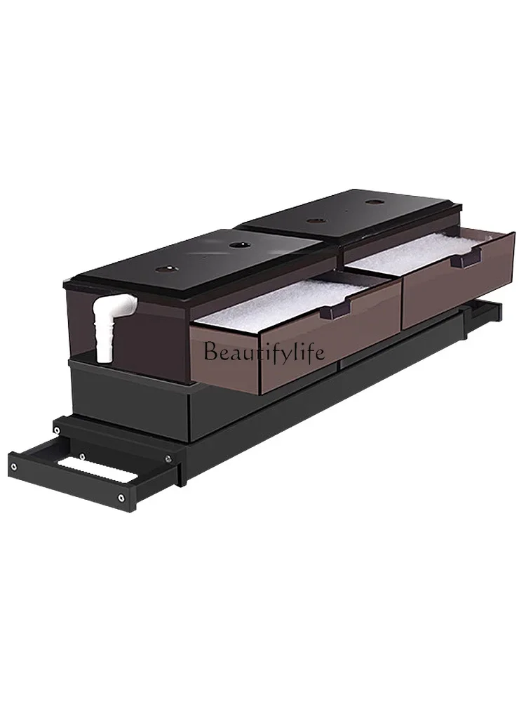 

LD33Large aluminum alloy base fish tank filter box, two layers of filter trickle box for water storage