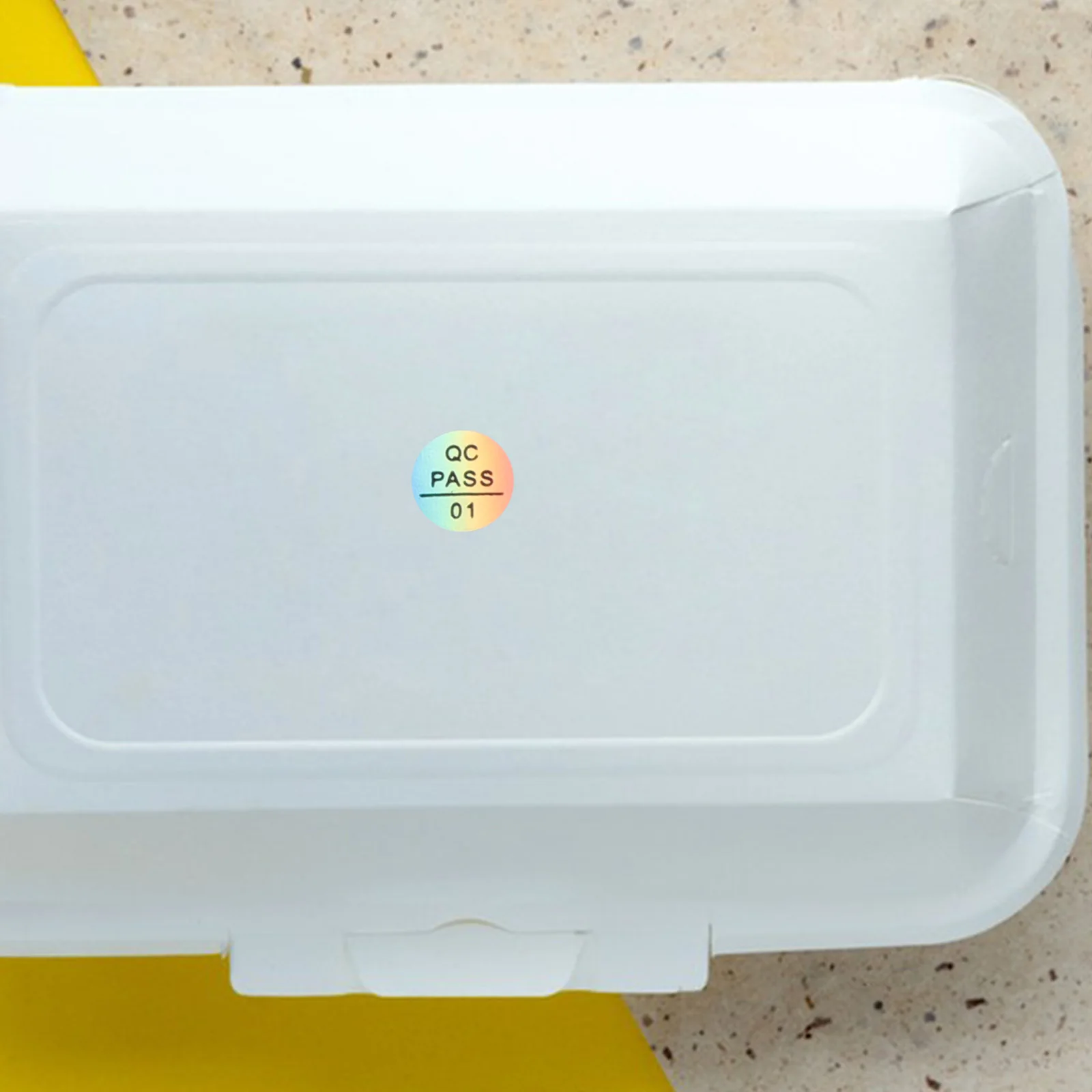 

10-листые наклейки с контролем качества, защищенные от несанкционированного доступа этикетки с одобрением Qc, гарантия проверки продукта