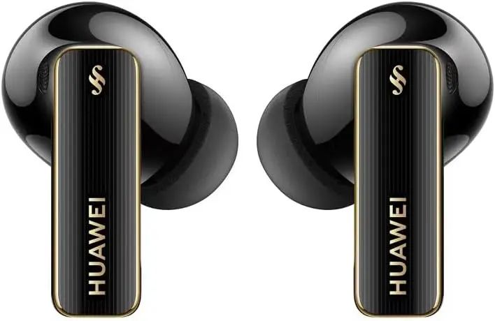 HUAWEI FreeBuds Pro 4, Kompatibel dengan iOS & Android, Suara Sejati Driver Ganda, Panggilan Stabil & Jernih, ANC Dinamis Cerdas