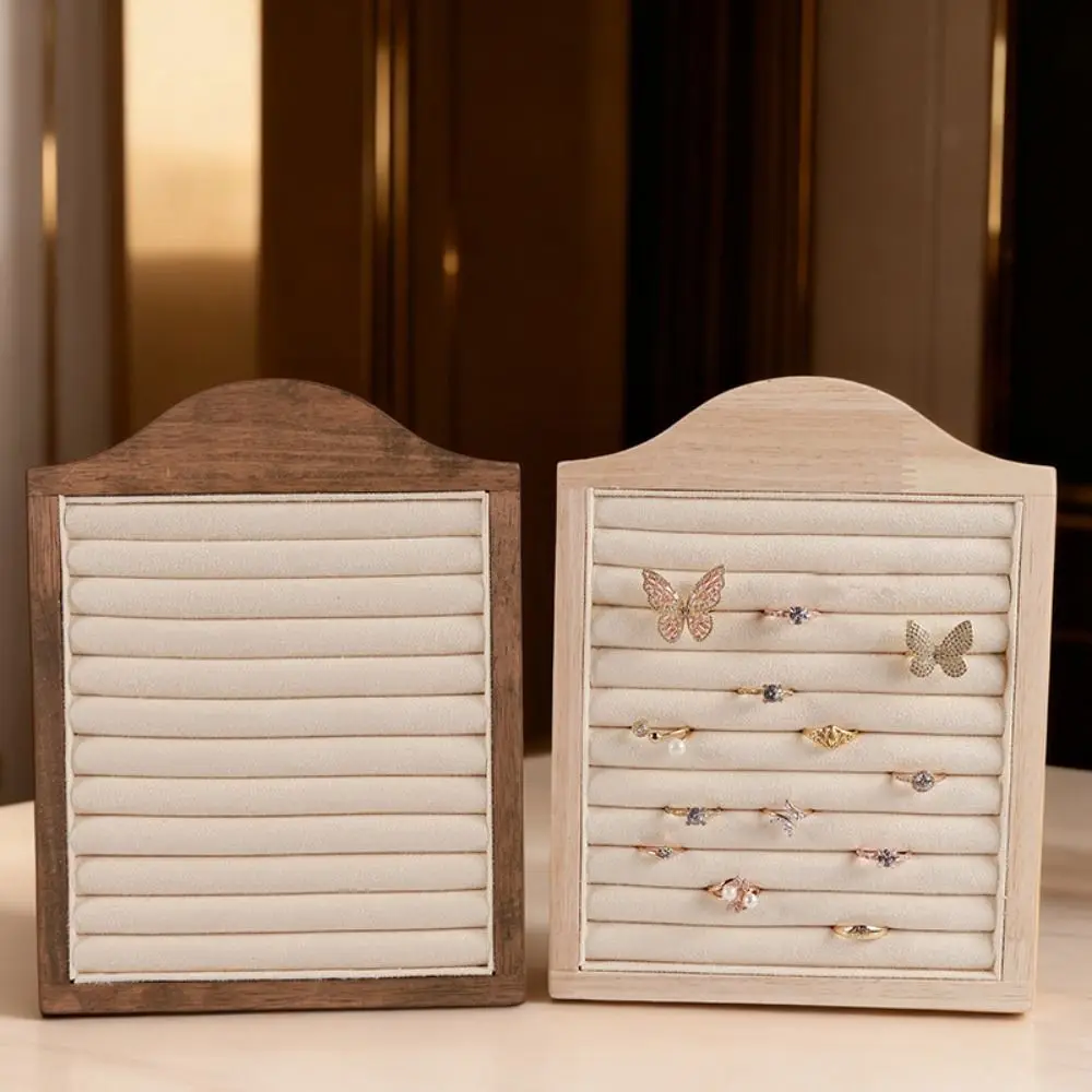 

Vertical Wooden Jewelry Tray Standing Large Capacity Jewelry Organizer Storage Box Earrings Jewelry Display Tray Jewelry Display