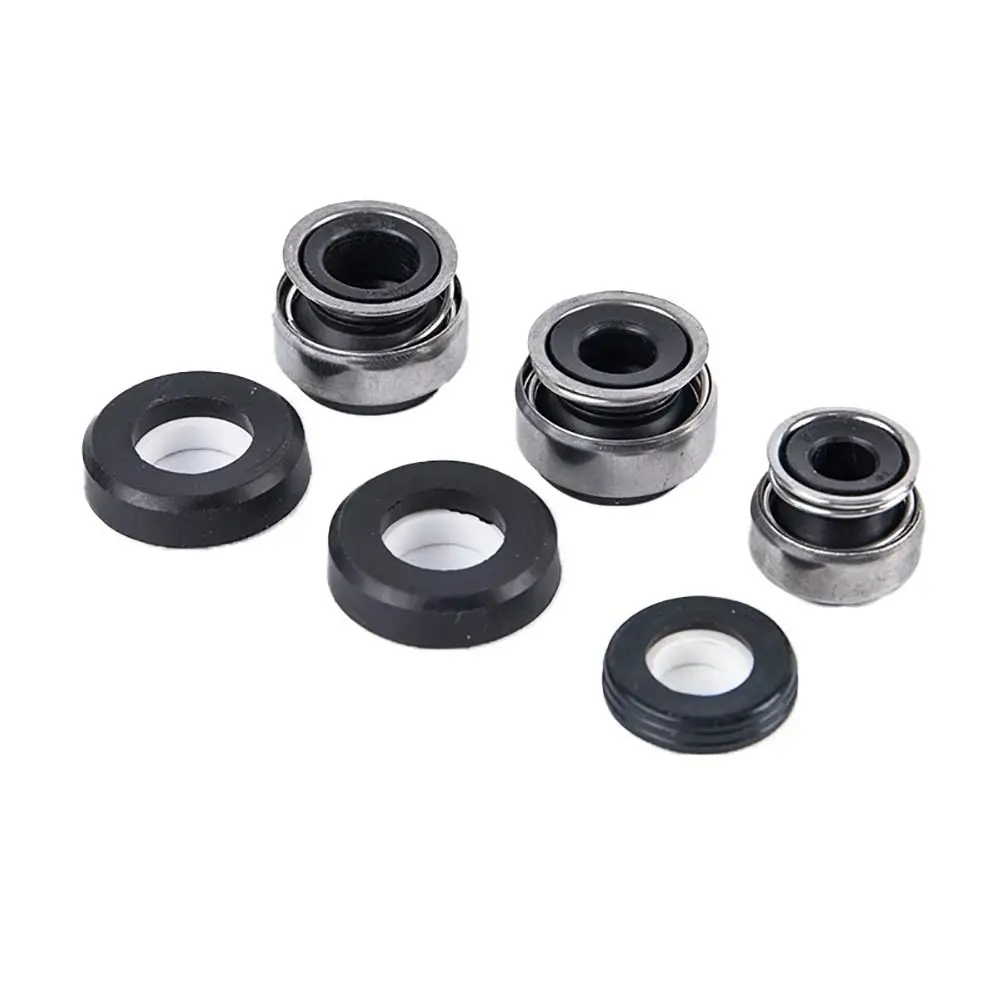 1Pcs 301 Series Mechanical Shaft Seal Ceramic Carbon Rubber O Shape Water Pump Washer 8/10/12mm Circulation Pump Seal