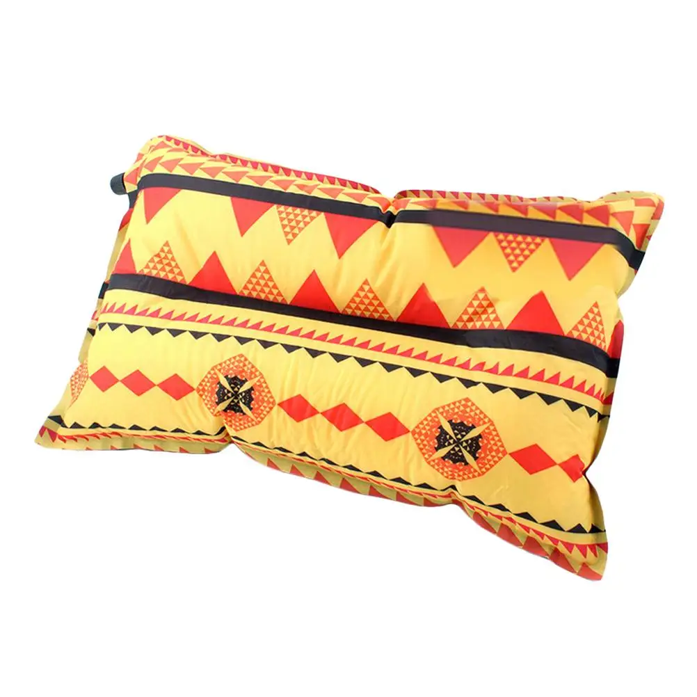 

Self Inflating Pillow Automatic Camping Traveling Plane Car Portable Soft Cervical Support Outdoor