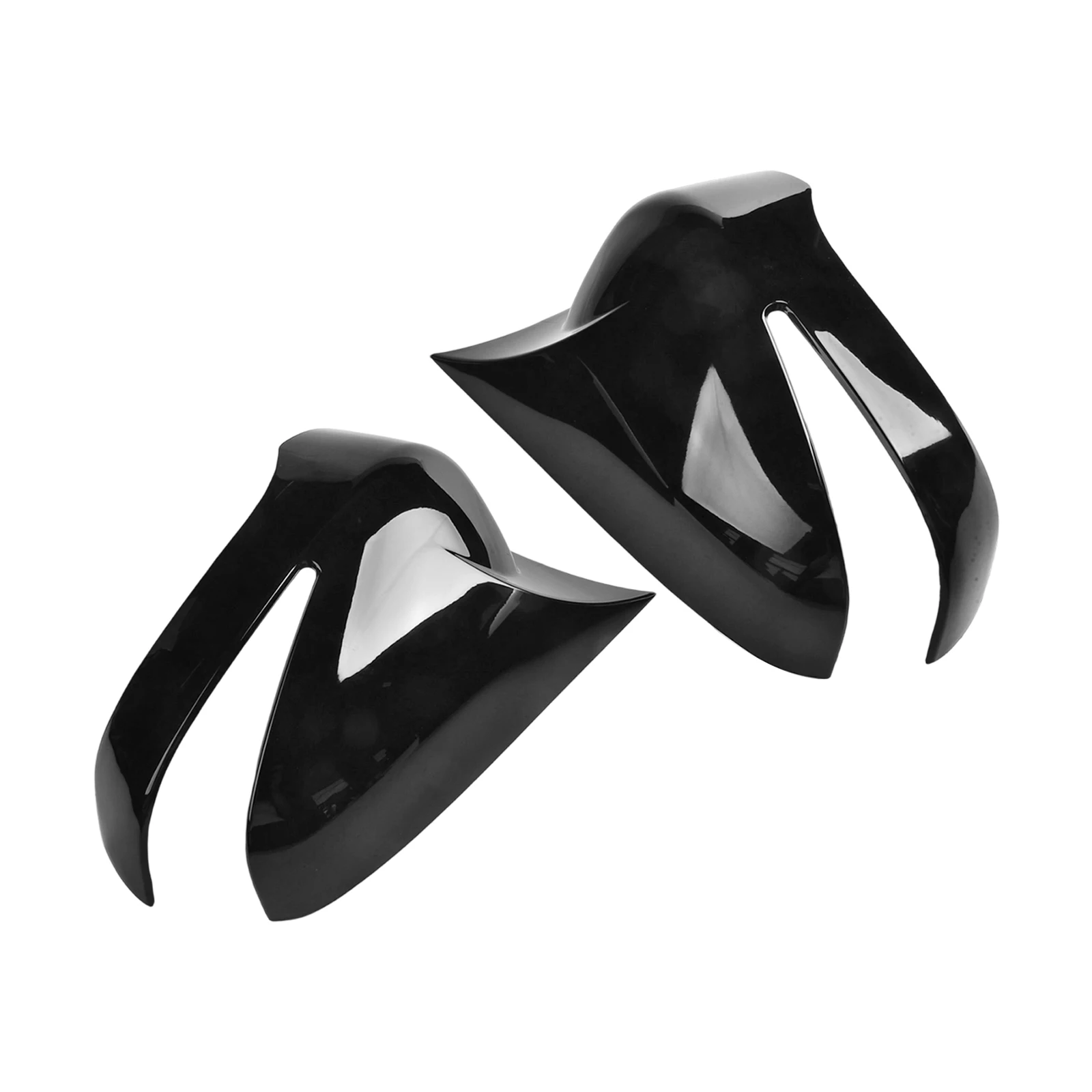 

Черная крышка зеркала заднего вида, антикоррозийная крышка, износостойкий дизайн, материал АБС-пластик, подходит для Honda Civic, недеформирующая структура