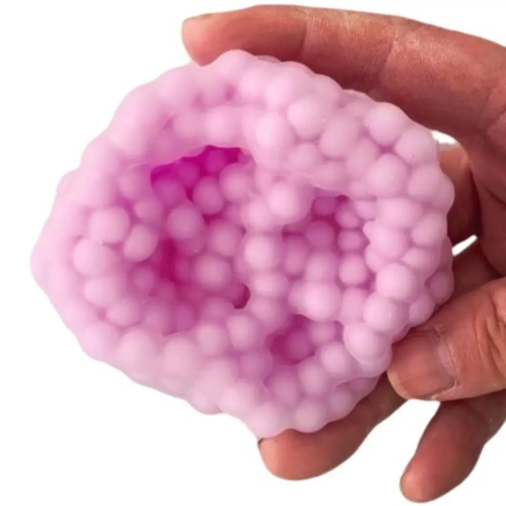 Super Soft Crispy Sound Squishy Shapeable Ice Skin Sensory Fidget Ball Moldable Finger Relax Handmade Squishy Student Prize