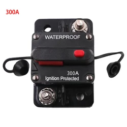 Brand  60A  100A 120A 150A 200A 300A AMP Circuit Breaker Fuse Reset 12-48V DC Car Boat Auto Waterproof