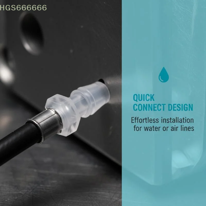 

Joint Part Connector, PP Plastic Air Valve Adapter for Pipe Glue Dispensing Subpackaging