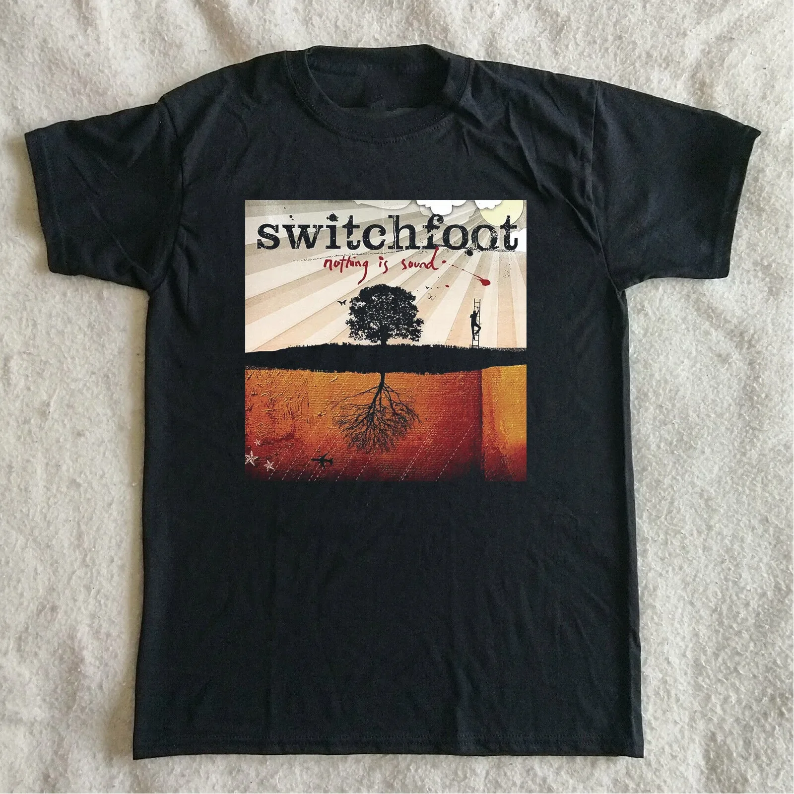 Switchfoot Band Nothing Is Sound Black Cotton T Shirt Full Size S-5XL
