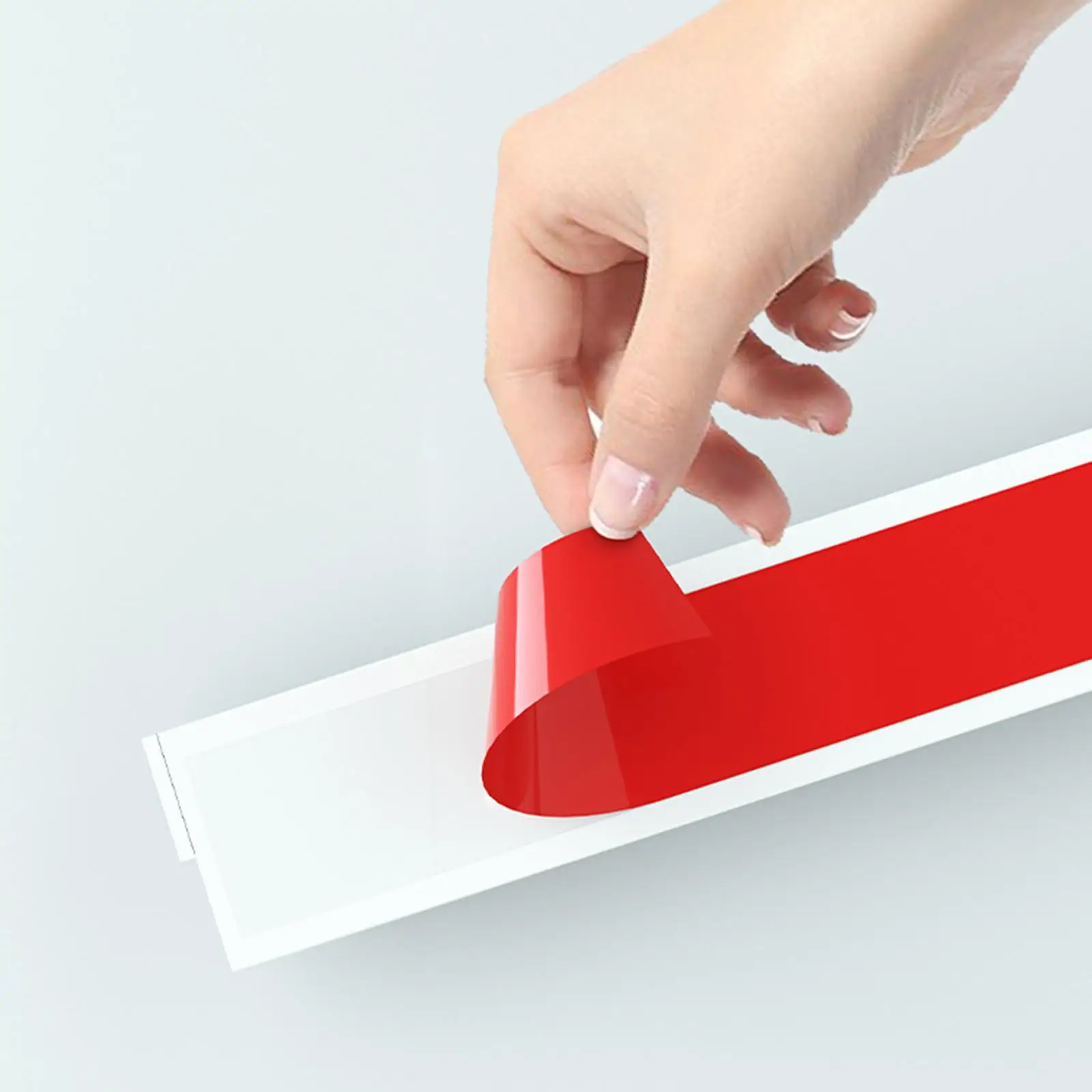 Takeaway Order Ticket Organizer Plastic Wall Holder Slide Check Rack Receipt Rail for Fast Service Kitchens