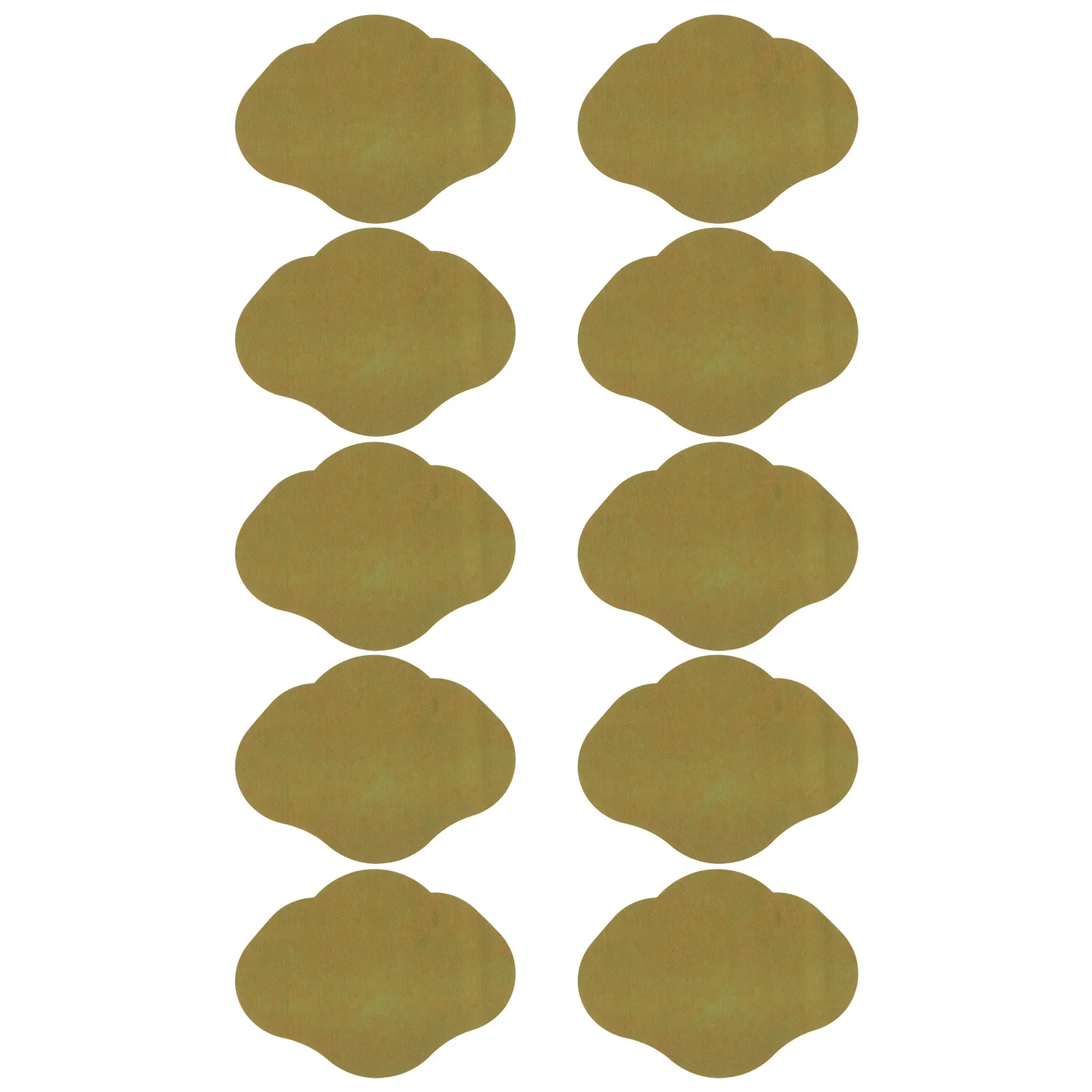 

10 Sheets Slimming Patches High-Quality Spunlace Non-Woven Fabric Strong Adhesion Portable Lightweight Navel Stickers for Daily