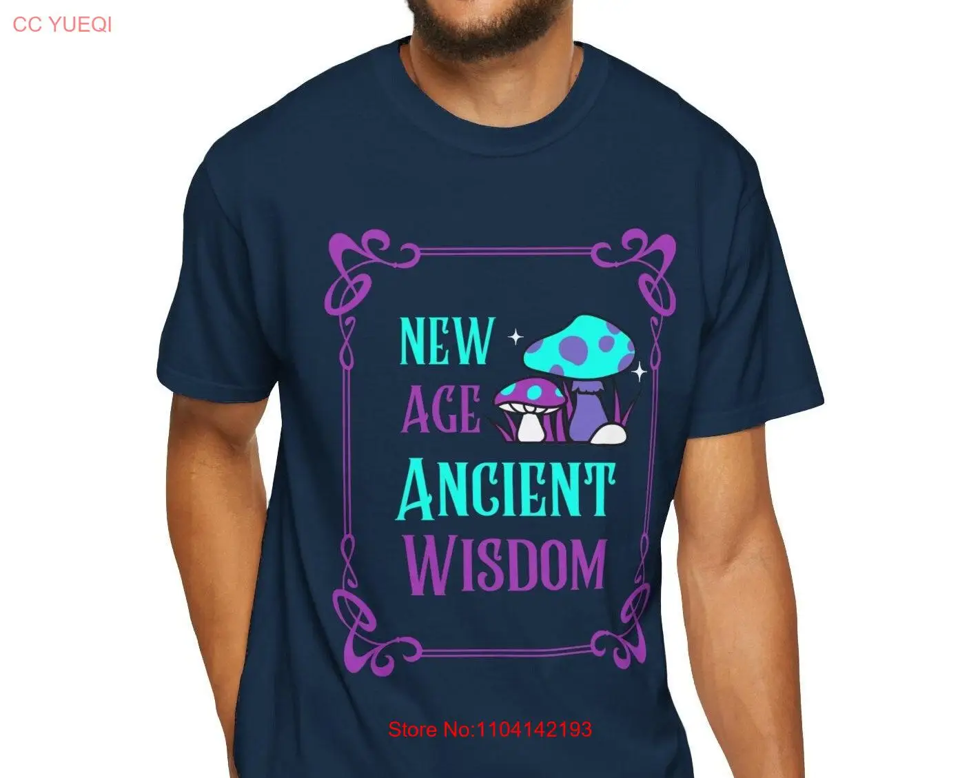 New Age Ancient Wisdom T shirt Timeless Philosophy Nature Inspired Soft Cotton Eco Friendly Modern Insight