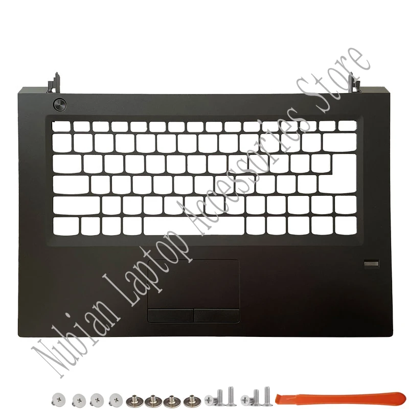 Nieuw Origineel Voor Lenovo V310-15 V310-15ISK Case Laptop Lcd Back Cover Front Bezel Scharnieren Palmsteun Bodem Case Zwart