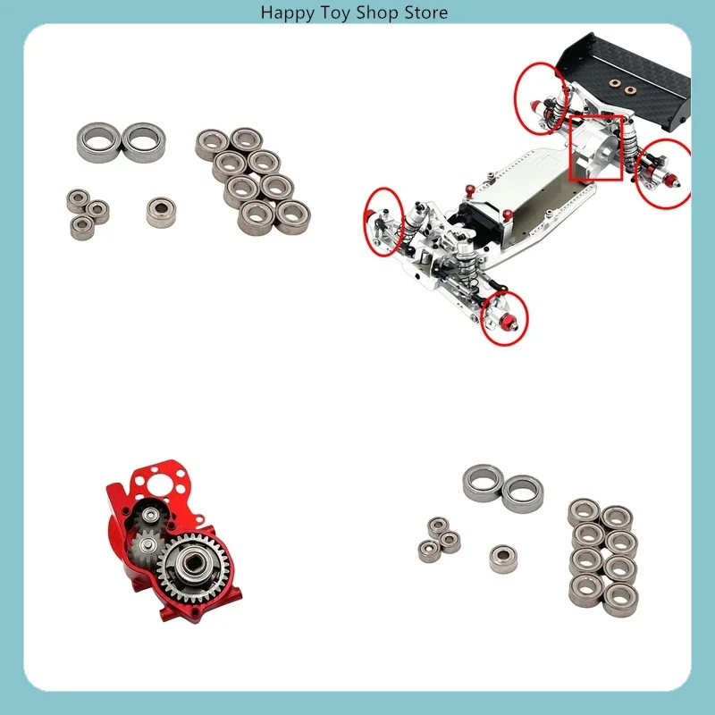 �y�Z�[�����z�t���Z�b�g�{�[���x�A�����O�A�b�v�O���[�h WLtoys 244016 & LOSI Micro-B 1/24 RC �J�[�X�y�A�p�[�c�p