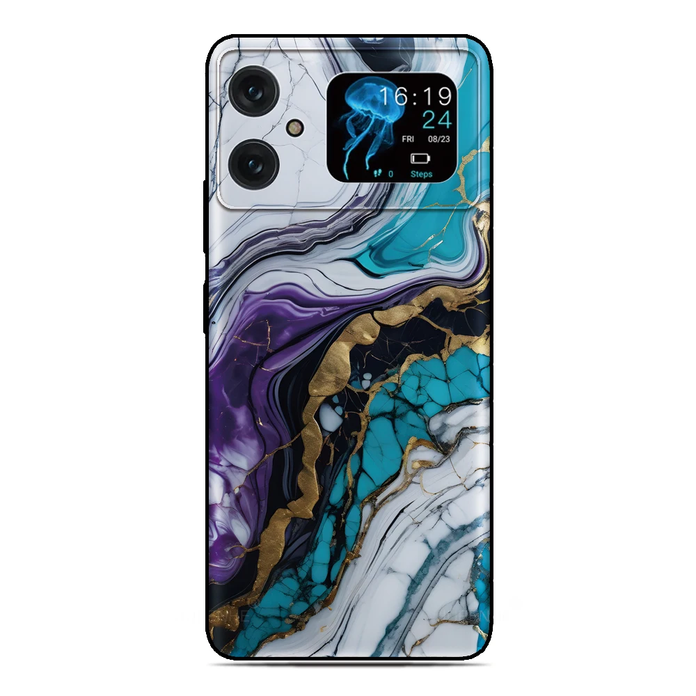 Image Marble Phone Case For Nokia C32 G42 6.2 7.2 5.4 G21 C21 C1 C01 G11 Plus C12 C31 C02 G22 G20 G10 C10 C20 8 C3 2.4 Cover view 6