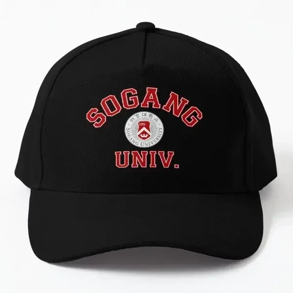 Sogang University Unisex Hoodie K Po  Baseball Cap Hat Mens Czapka Outdoor Black Bonnet  Casual Boys Casquette Solid Color
