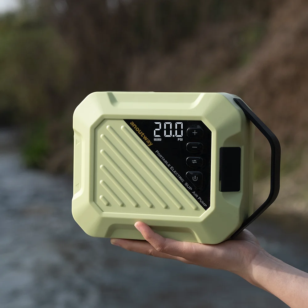 0-20PSI Mini Portable Rechargeable Electric Paddle Board Air Pump Sup Pump