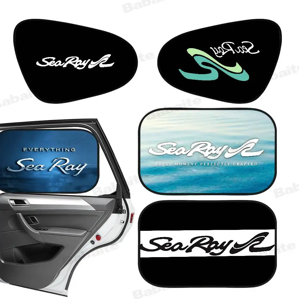 

Sea Ray Logo Car Sunshade Window Self-priming Heat Insulation Inside Electrostatic Adsorption Side Curtain Privacy Car