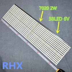 LED Backlight Strip For Samsung V8N4-490SM0-R1 BN96-46045A UN49RU8000 QN49LS03RAFXZA LH49QBREBGCXZA UN49RU8000FXZ 38LED 6V 530MM