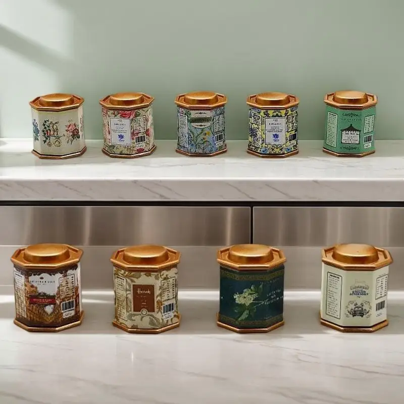 Boîte à thé Miniature échelle 1:12, modèle de café, 1 pièce, décoration de maison de poupée, jouet, pièce de meubles de maison de poupée