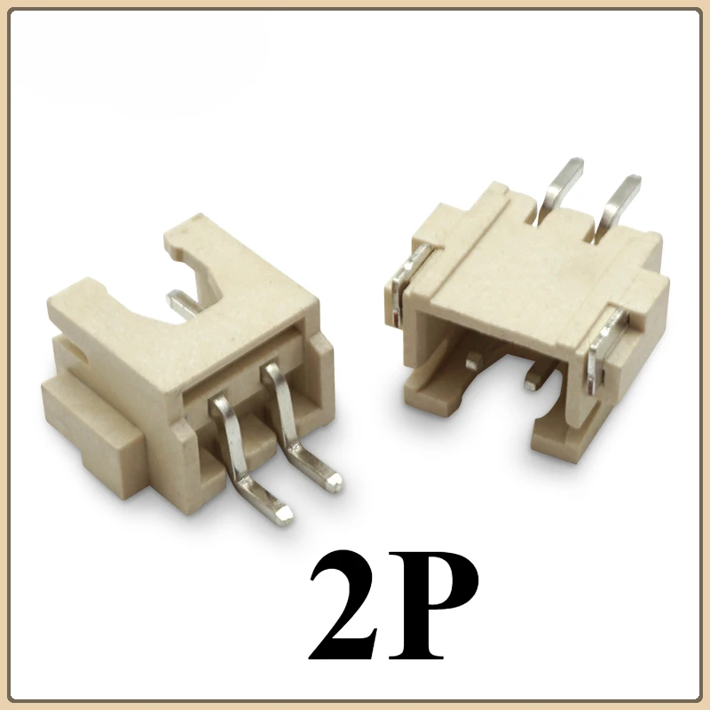 20Pcs Lying Sticker Xh2.54mm Pitch Horizontal Patch Socket 2P/3p4p/5P/6P/7p-12p Connector Terminal Connector Plug