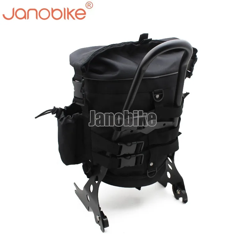 Motorcycle Travel Luggage Weather Resistant Duffle Bag with Sissy Bar Straps For Harley Honda Rebel kawasaki Vulcan S