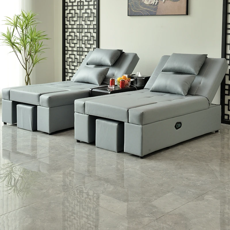 Foot Bath Sofa Pedicure Chairs Electric Bathroom Lobby Rest Massage One Bed Professional Salon Recliner Commercial Furniture