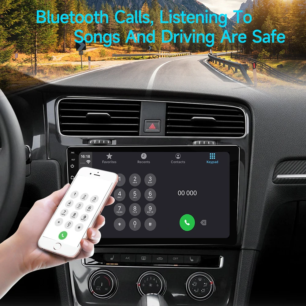 JIUYIN 10.1 بوصة مشغل راديو السيارة ل Volkswagen VW Golf 7 2013-2020 اللاسلكية CarPlay الوسائط المتعددة لتحديد المواقع Autoradio شاشة ستيريو #5