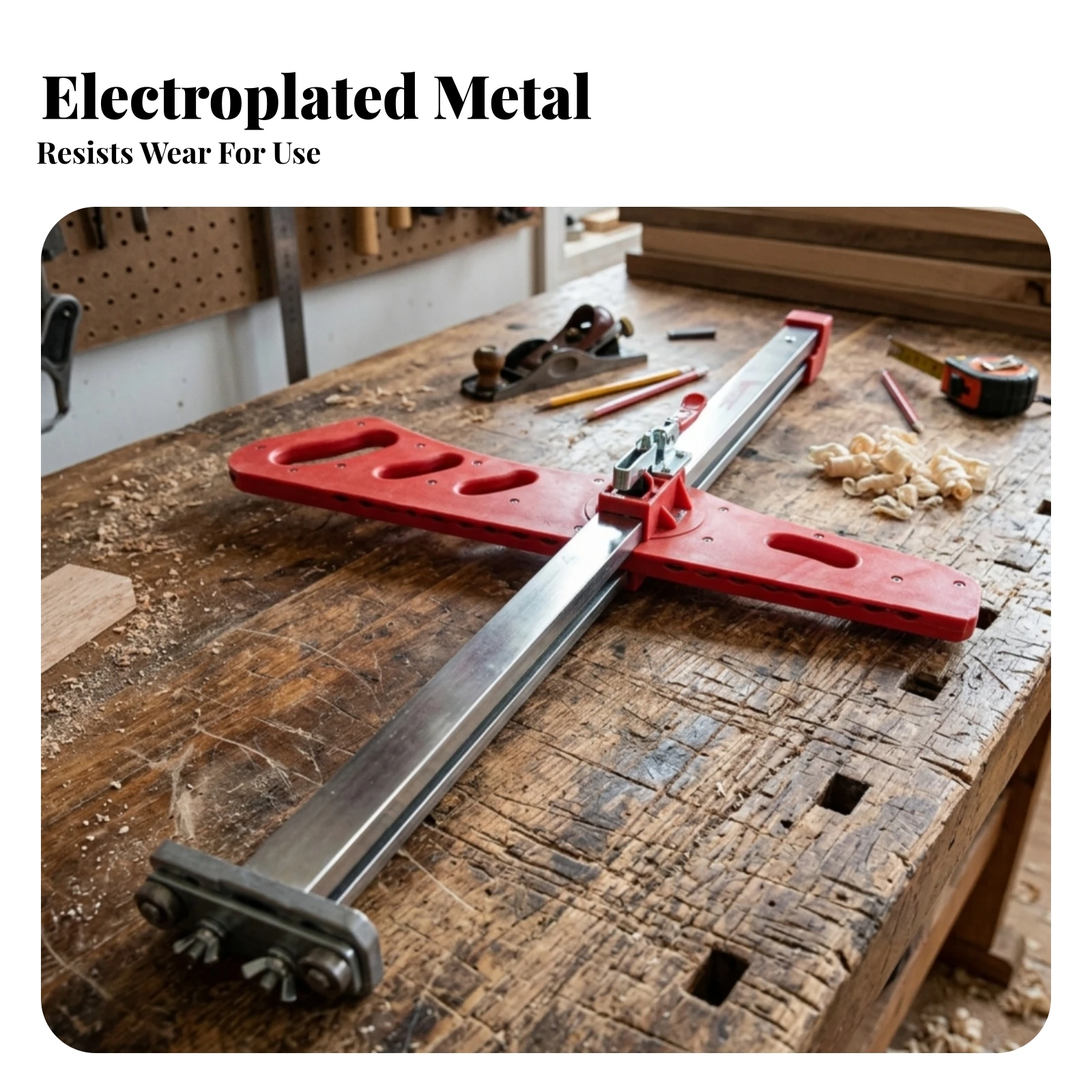 Metal Body Adjustable Drywall Cutting Tool Handheld Drywall Board Cutter Rotatable Angle view 2