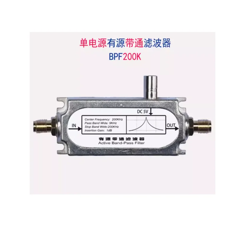 Active bandpass filter, active high-low pass filter, lossless filter