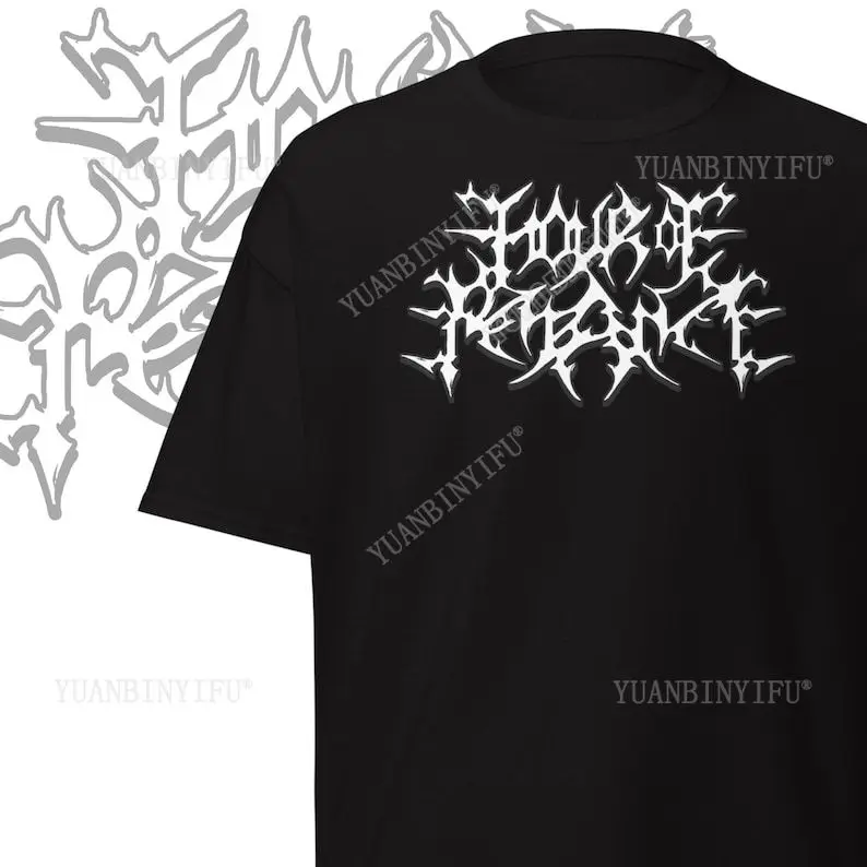 

Футболка «Hour of Penance» Death Metal Band Merch Brutal Metal Одежда Tech-Death Рок-музыка Подарочные футболки с коротким рукавом для фанатов